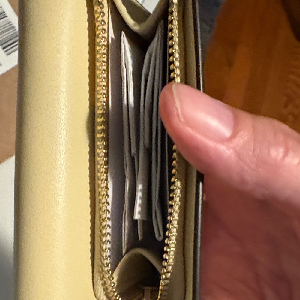 Coach Micro Women's Wallet in Color Moonlight - Picture 8 of 8